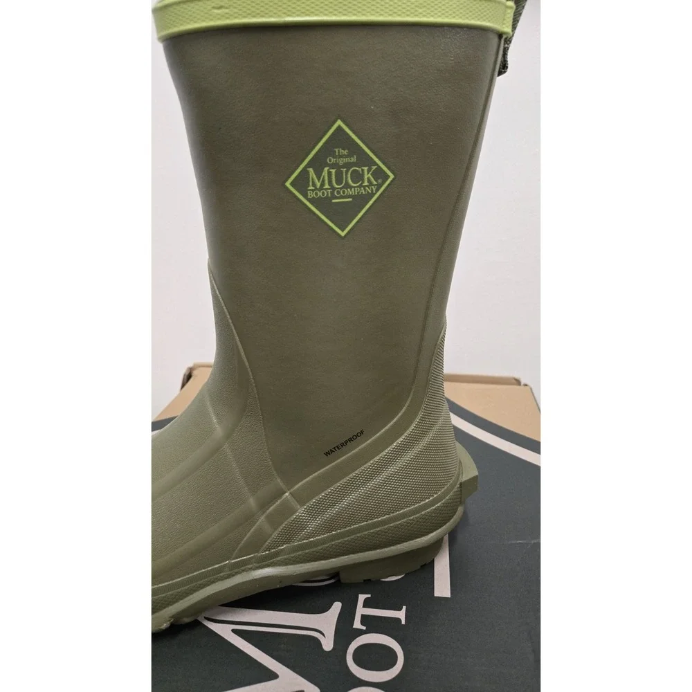 Muck Harvester Mid calf waterproof Boots. #wellingtons #rainyday #outdoors. size